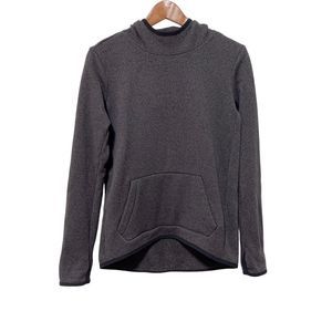 Nike Hypernatural Therma Fit Pullover Sweater Hoodie Women's M Pockets Gray